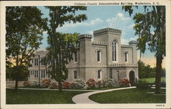 Colleton County Administration Building Postcard