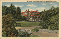 Game Lodge, Custer State Park Postcard