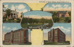 University of North Dakota Postcard