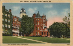 Virginia Intermont College Bristol, VA Postcard Postcard Postcard