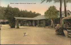 Stone Lodge and Entrance House New Market, VA Postcard Postcard Postcard