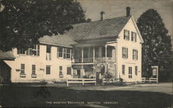 The Weston Exchange Postcard