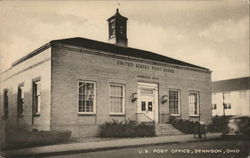 U.S. Post Office Dennison, OH Postcard Postcard Postcard