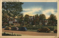 Bradford Hospital Postcard