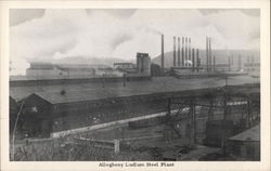 Allegheny Ludlum Steel Plant Pennsylvania Postcard Postcard Postcard