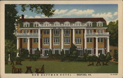 New Hoffman Hotel Postcard