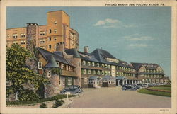 Pocono Manor Inn Postcard