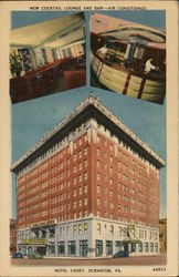 Hotel Casey Scranton, PA Postcard Postcard Postcard