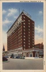 Hotel Carpenter Manchester, NH Postcard Postcard Postcard