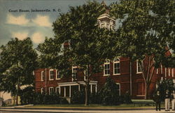 Court House Jacksonville, NC Postcard Postcard Postcard