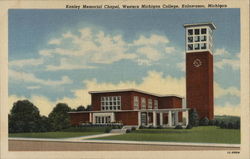Kanley Memorial Chapel, Western Michigan College Postcard