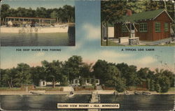 Island View Resort Isle, MN Postcard Postcard Postcard