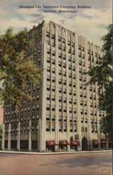 Standard Life Insurance Company Building Jackson, MS Postcard Postcard Postcard