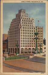 Circle Tower Indianapolis, IN Postcard Postcard Postcard