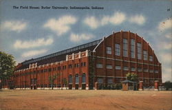 The Field house, Butler University Postcard