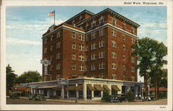 Hotel Ware Waycross, GA Postcard Postcard Postcard