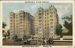 Country Club Hotel Chicago, IL Postcard Postcard Postcard