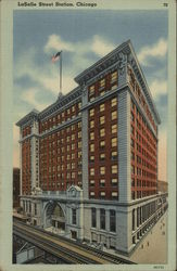 LaSalle Street Station Chicago, IL Postcard Postcard Postcard