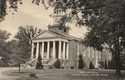 Parker Auditorium, Hanover College Postcard