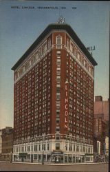 Hotel Lincoln Indianapolis, IN Postcard Postcard Postcard