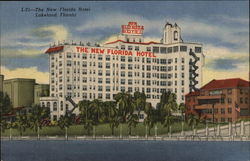 The New Florida Hotel Lakeland, FL Postcard Postcard Postcard
