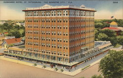 Suwannee Hotel, St. Petersburg, "The Sunshine City," FLA Florida Postcard Postcard Postcard