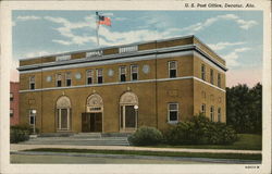 U.S. Post Office Decatur, AL Postcard Postcard Postcard