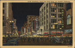 Broadway, South from Sixth Street Broadway, South from Sixth Street