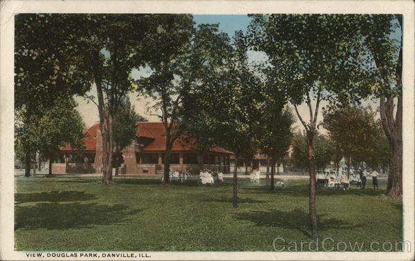 View of Douglas Park Danville Illinois