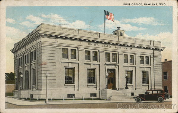 Post Office Rawlins Wyoming