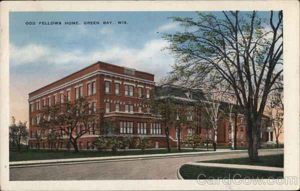 Odd Fellows Home Green Bay Wisconsin