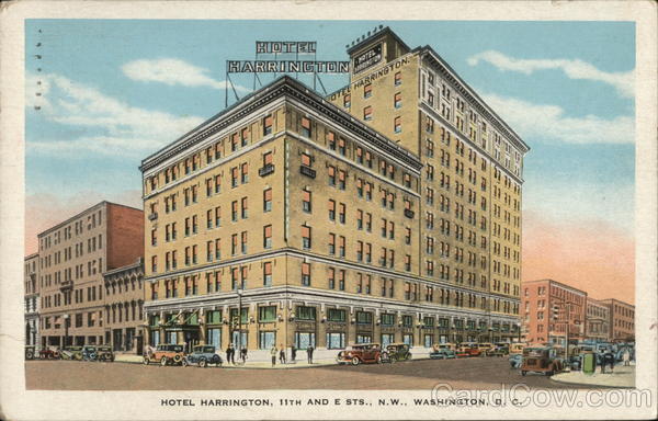 Hotel Harrington Washington District of Columbia Washington DC