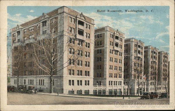 Hotel Roosevelt Washington District of Columbia Washington DC