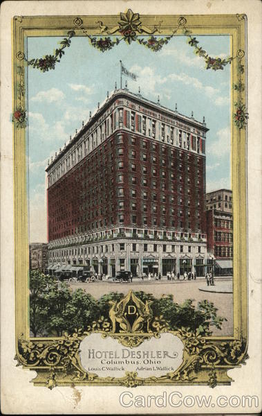Hotel Deshler Columbus Ohio