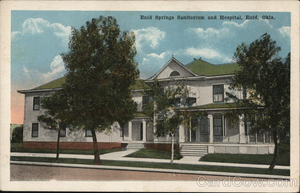 Enid Springs Sanitorium and Hospital Oklahoma