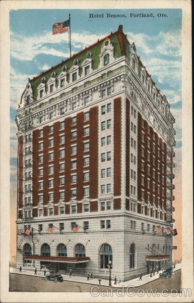 Hotel Benson Portland Oregon