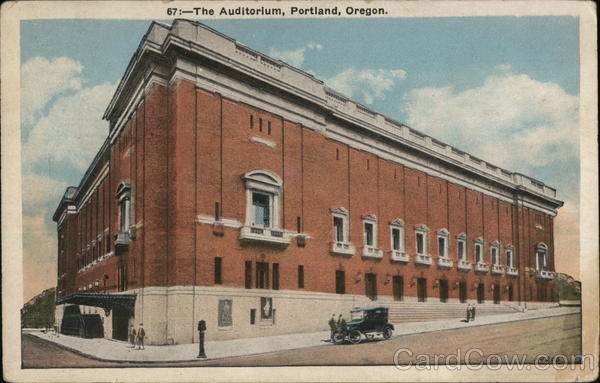 The Auditorium Portland Oregon