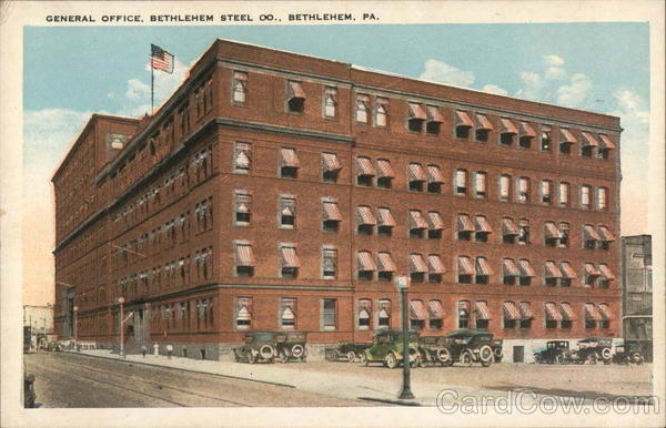General Office, Bethlehem Steel Company Pennsylvania
