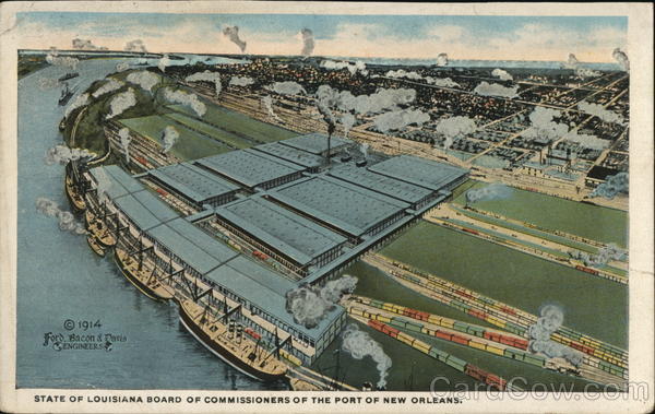 Public Cotton Warehouses & Terminal New Orleans Louisiana