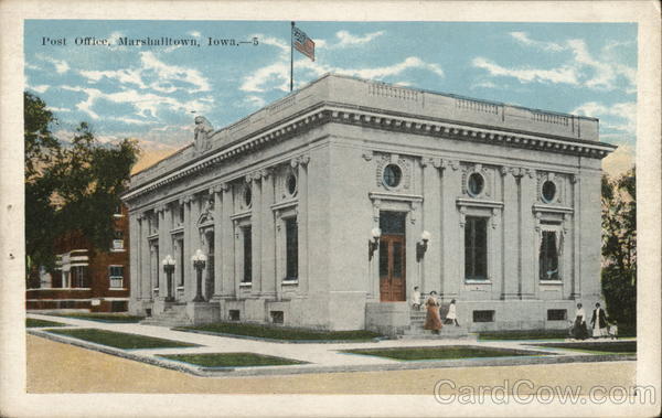 Post Office Marshalltown Iowa