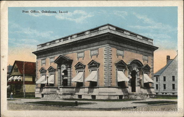 Post Office Oskaloosa Iowa