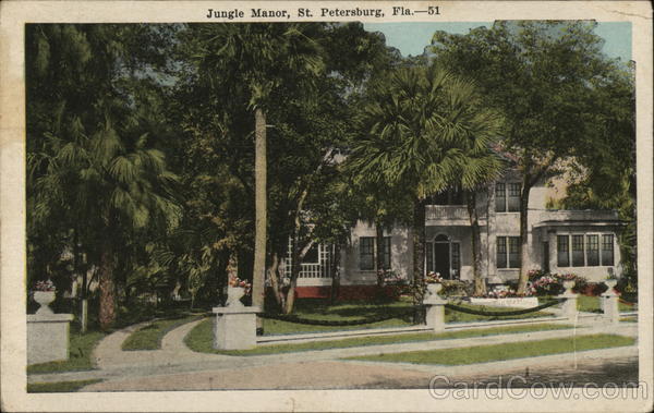 Jungle Manor St. Petersburg Florida