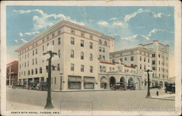 Santa Rita Hotel Tucson Arizona