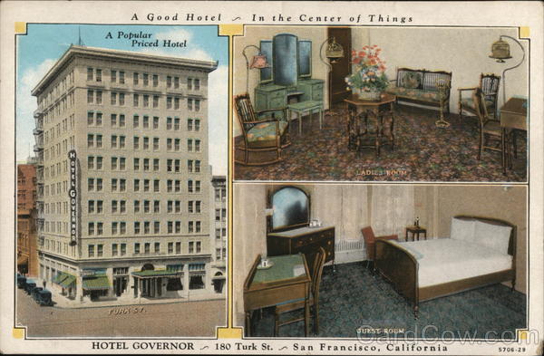 Hotel Governor San Francisco California