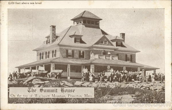 The Summit House, On the top of Wachusett Mountain Princeton Massachusetts