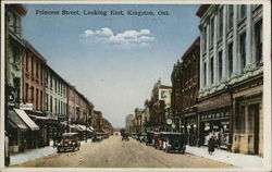 Princess Street, Looking East Kingston, ON Canada Ontario Postcard Postcard Postcard