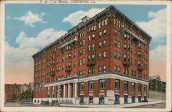 Y. M. C. A. Building Scranton, PA Postcard Postcard Postcard