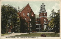 Administration Building, State Normal Postcard