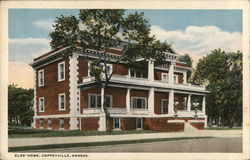 Elks' Home Postcard