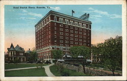 Hotel Patrick Henry Roanoke, VA Postcard Postcard Postcard